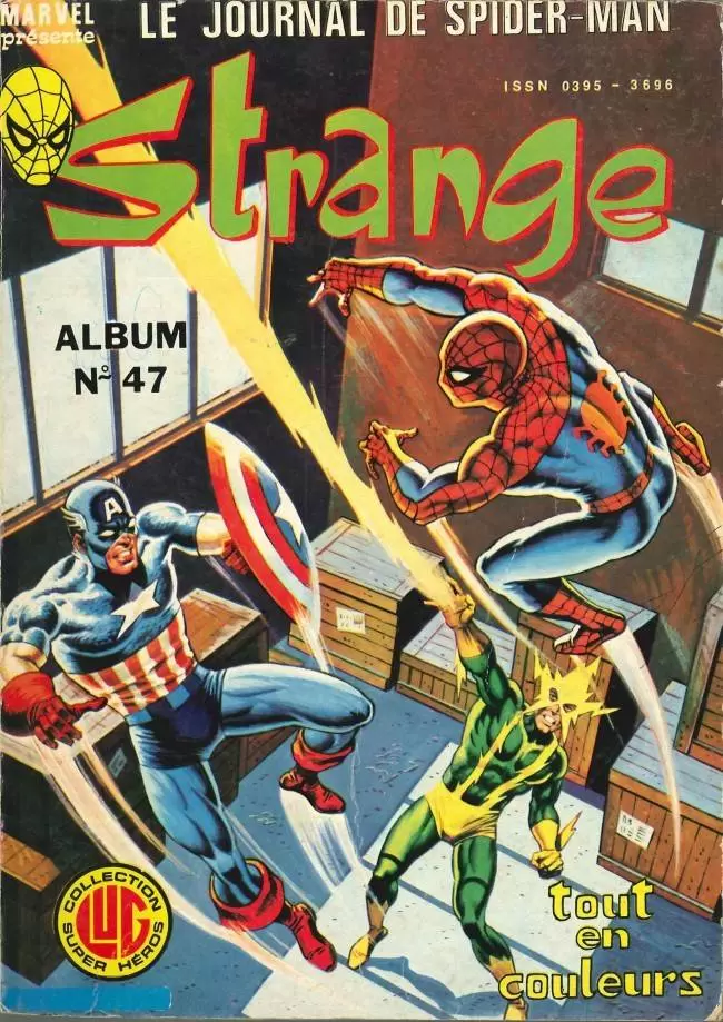 Album Strange - Album Strange n°47  - n°140 à n°142