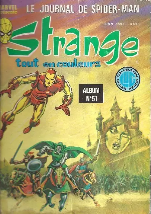 Album Strange - Album Strange n°51  - n°152 à n°154