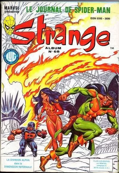 Album Strange - Album Strange n°68  - n°203 à n°205