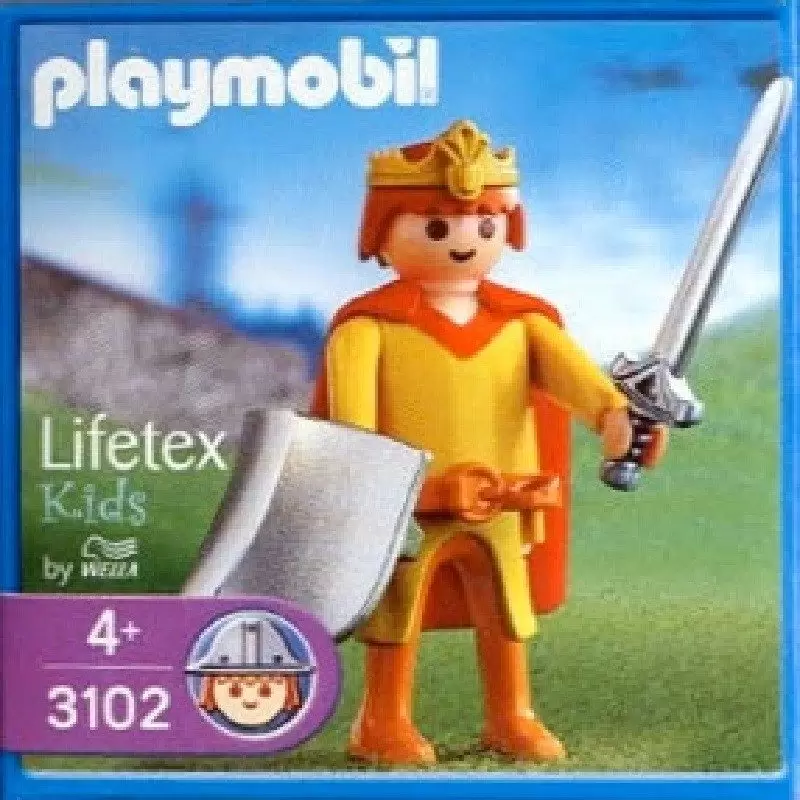 PLAYMOBIL RARE 3102 Wella Kundenset Lifetex Kids Prinz Wella MISB Promotion SET 