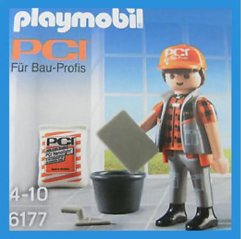 Playmobil Hors Série - Ouvrier de PCU Für Bau-Profis