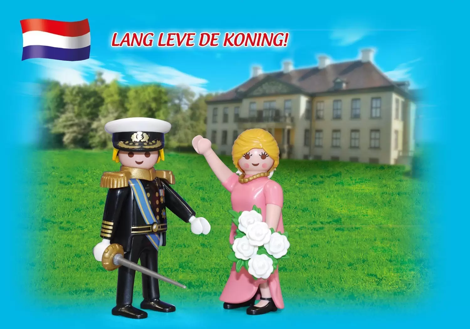 Playmobil époque Victorienne - Prince Willem-Alexander et Princess Maxima des Pays-Bas