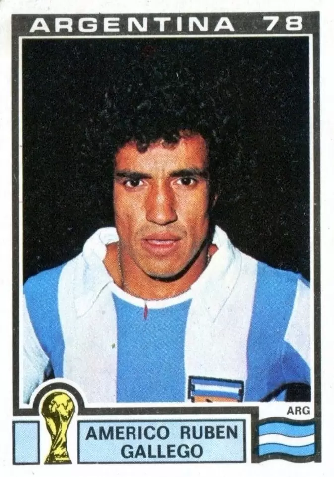 Argentina 78 World Cup - Americo Ruben Gallelo - Argentina
