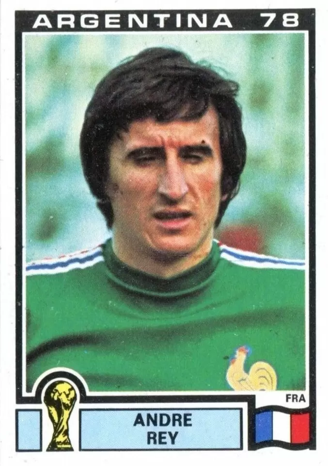 Argentina 78 World Cup - Andre Rey - France