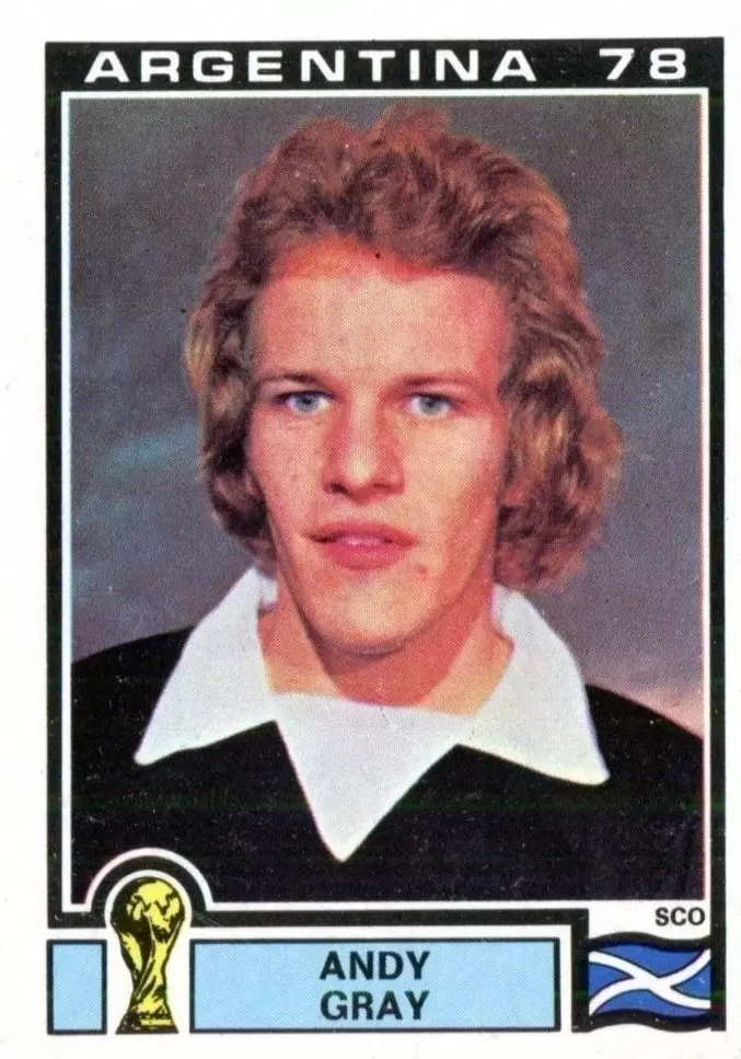 Argentina 78 World Cup - Andy Gray - Scotland