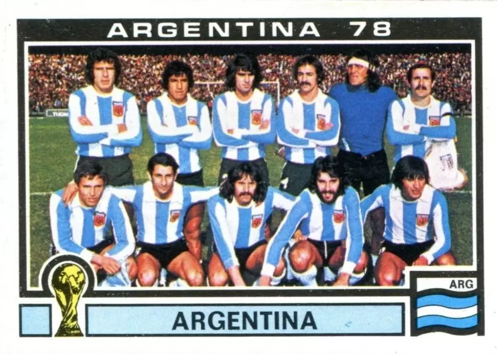 Argentina 78 World Cup - Argentina Team Photo - Argentina