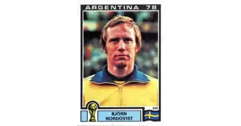 Argentina 78 World Cup Sverige Panini # 231 Bo Borjesson