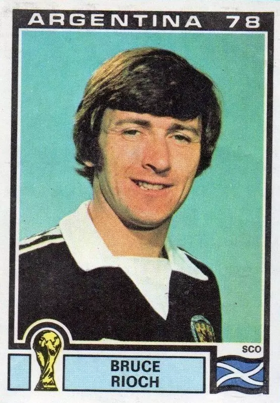 Argentina 78 World Cup - Bruce Rioch - Scotland