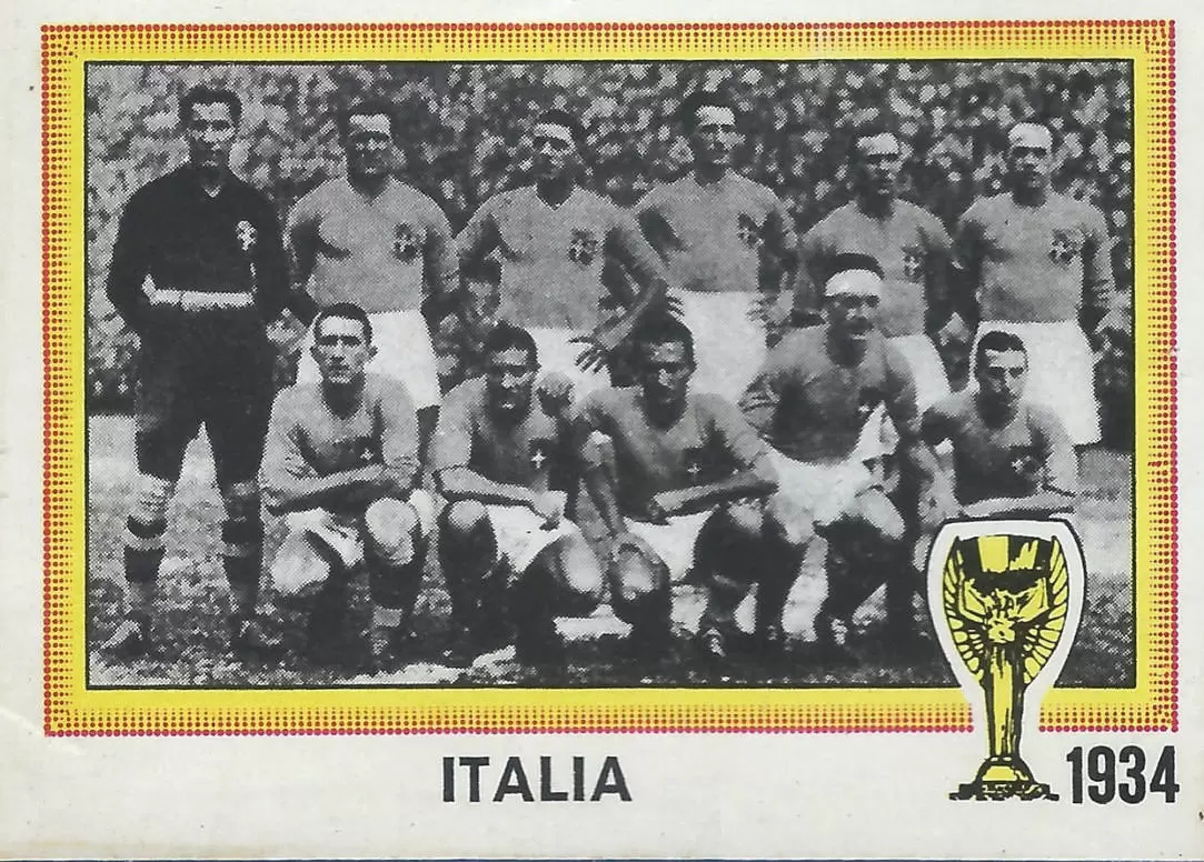 Argentina 78 World Cup - Champions: Italia - History: WC 1934