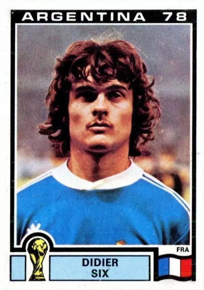 Argentina 78 World Cup - Didier Six - France