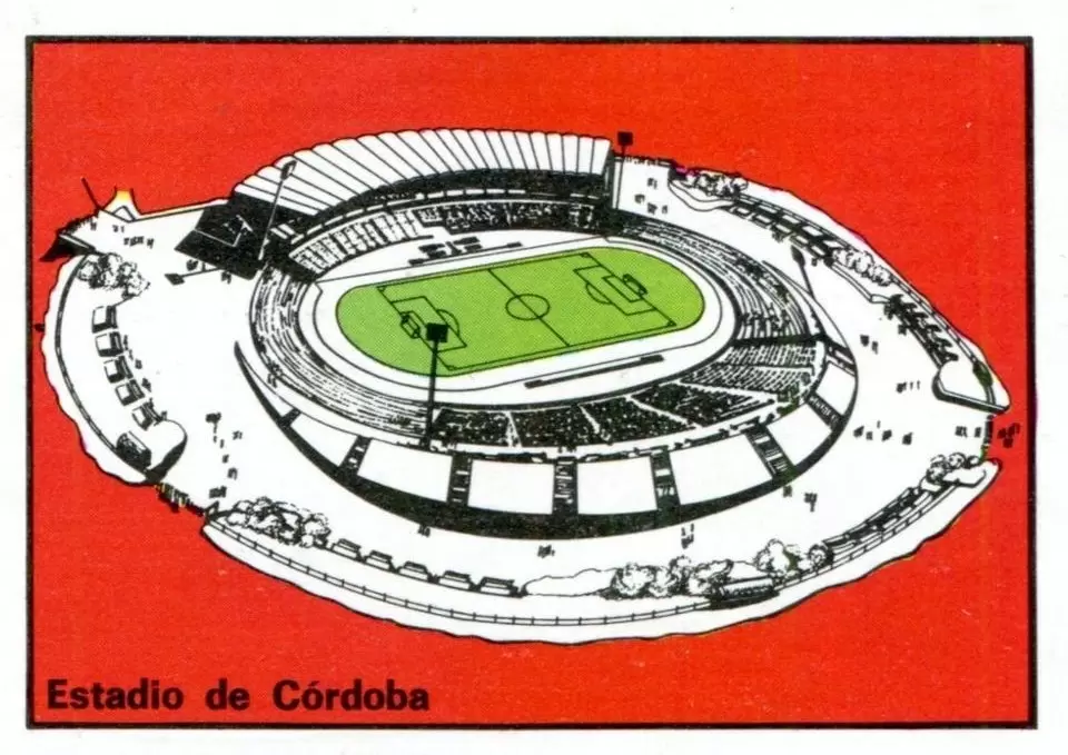 Argentina 78 World Cup - Estadio de Cordoba - Cities & Stadiums