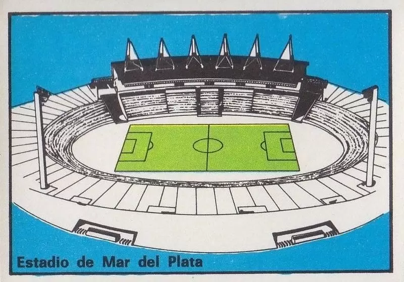 Argentina 78 World Cup - Estadio de Mar del Plata - Cities & Stadiums