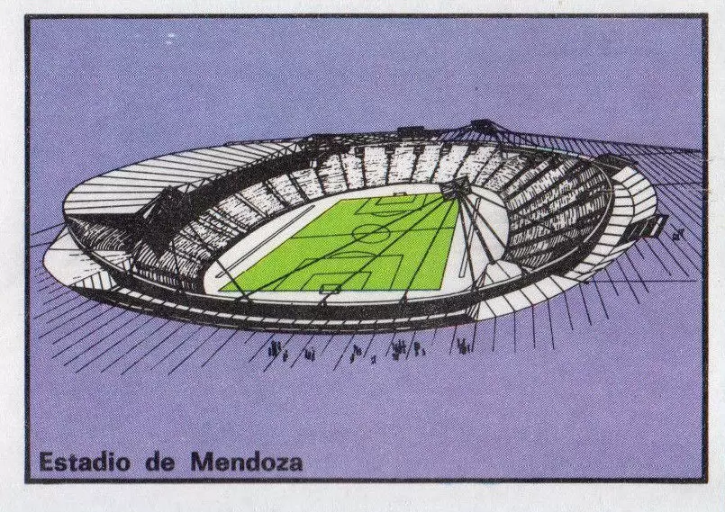 Argentina 78 World Cup - Estadio de Mendoza - Cities & Stadiums