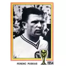 Ferenc Puskas (HUN) - History: WC 1954