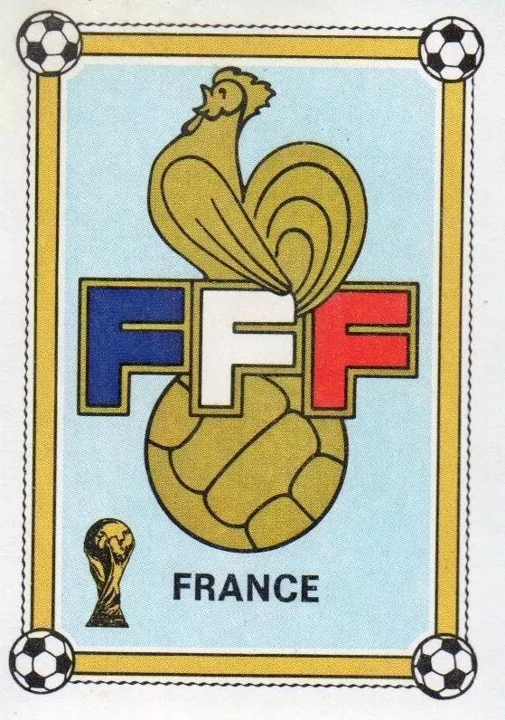Argentina 78 World Cup - France Federation - France