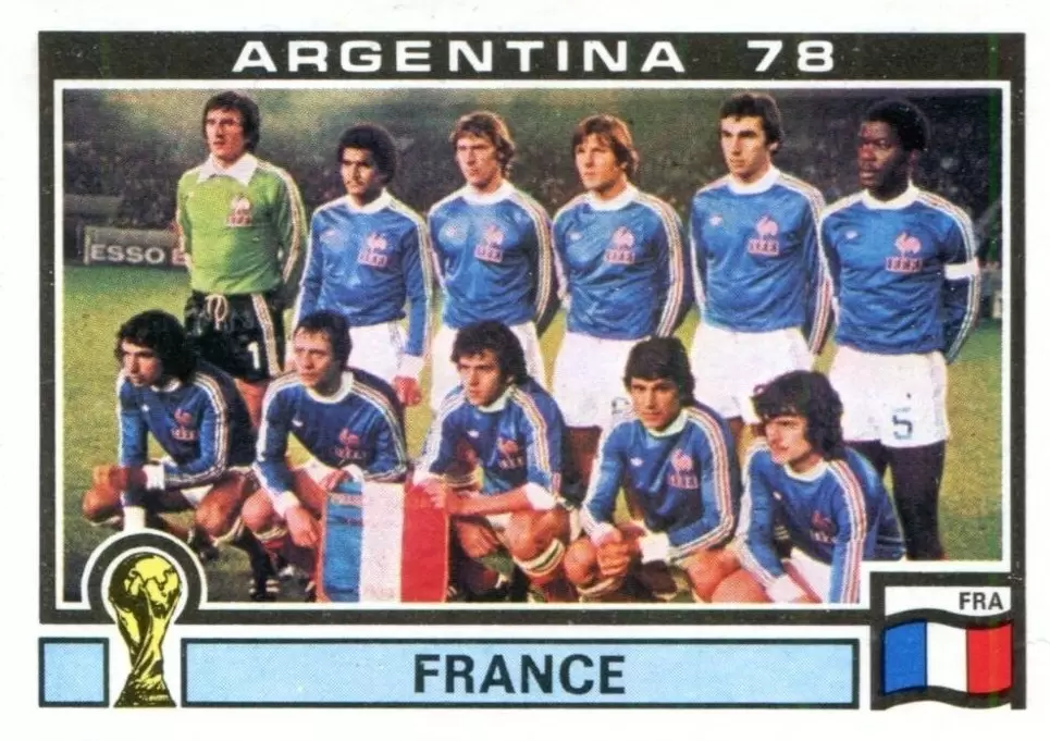 Argentina 78 World Cup - France team - France