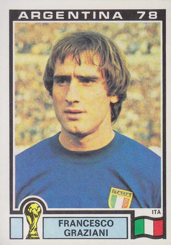Argentina 78 World Cup - Francesco Graziani - Italia