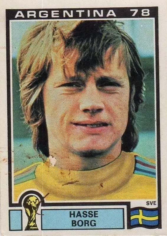 Argentina 78 World Cup - Hasse Borg - Sweden