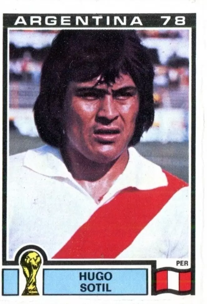 Argentina 78 World Cup - Hugo Sotil - Peru
