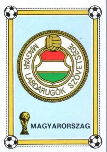 Argentina 78 World Cup - Hungary Federation - Hungary