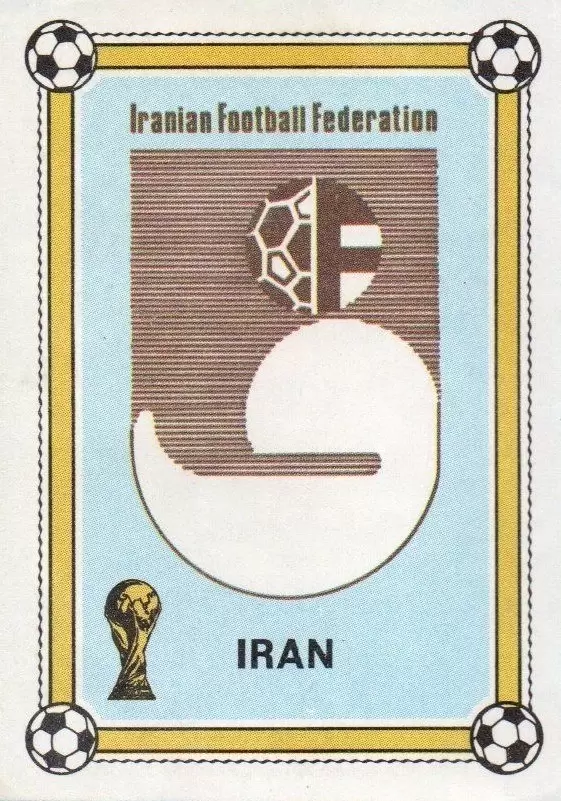 Argentina 78 World Cup - Iran Federation - Iran