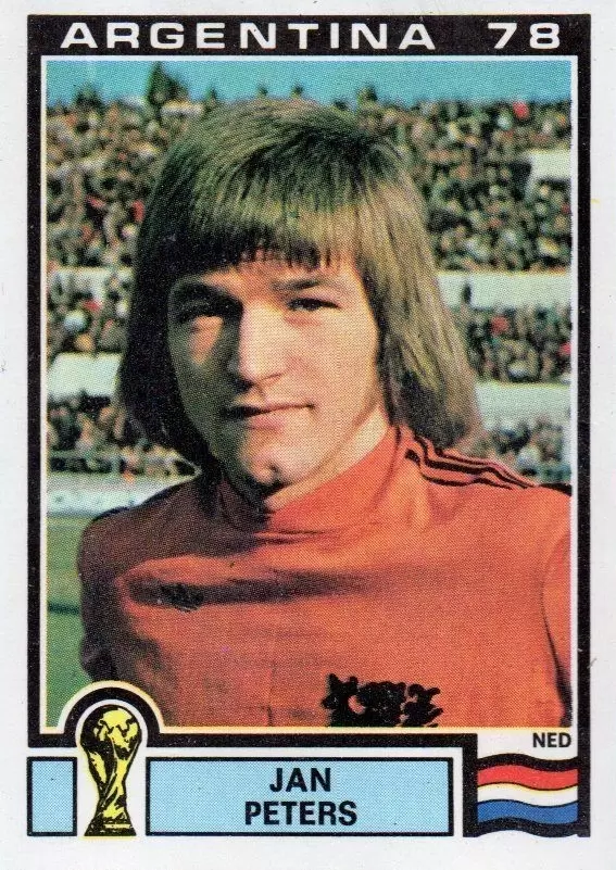 Argentina 78 World Cup - Jan Peters - Netherlands