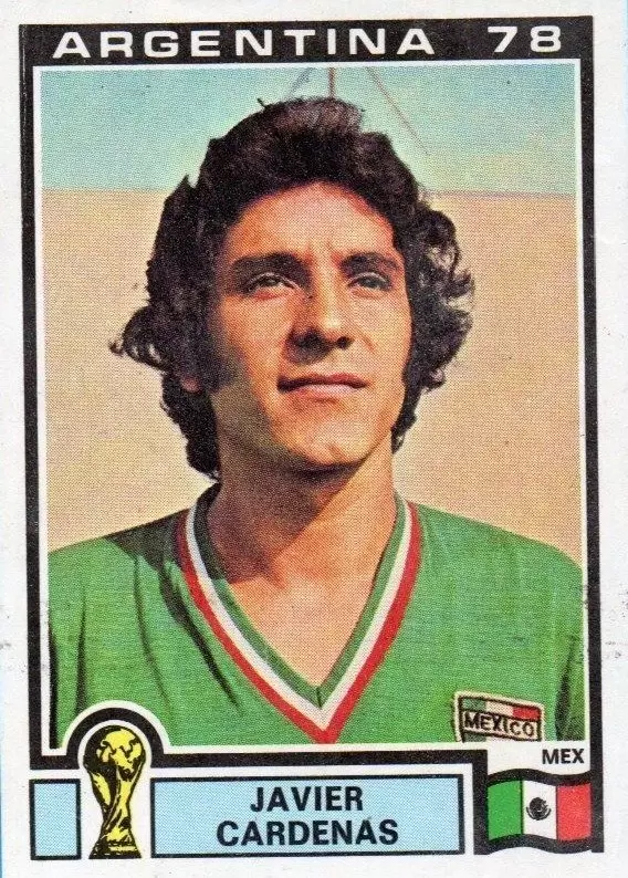 Argentina 78 World Cup - Javier Cardenaz - Mexico
