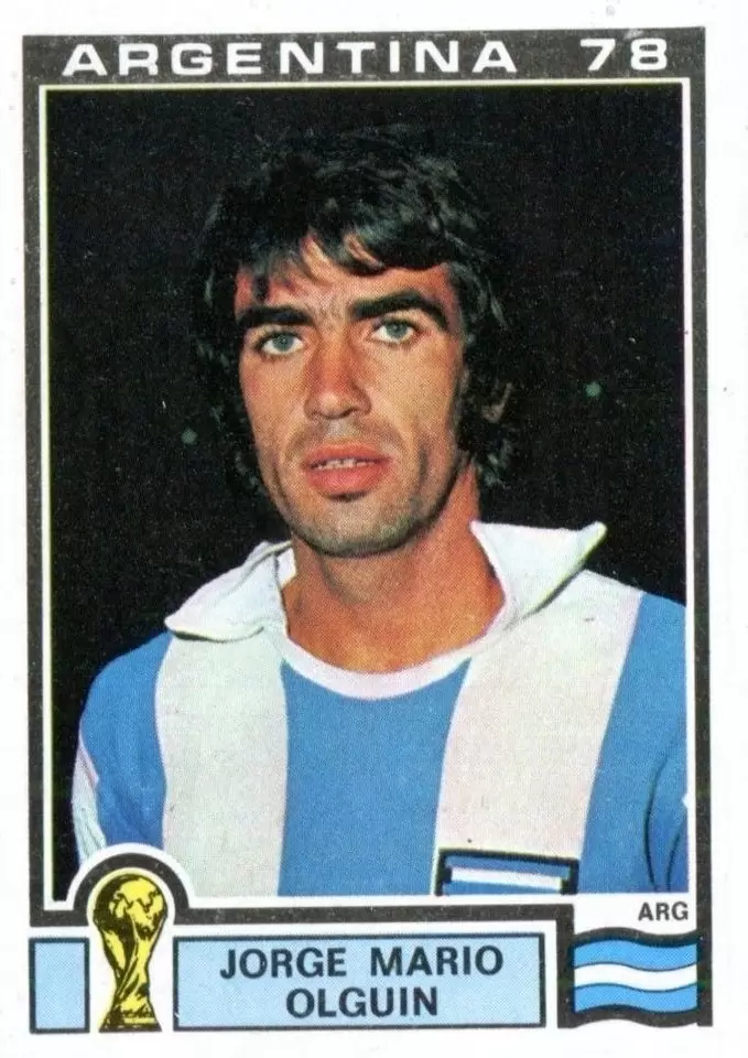 Argentina 78 World Cup - Jorge Mario Olguin - Argentina
