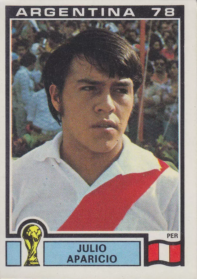 Argentina 78 World Cup - Julio Aparicio - Peru
