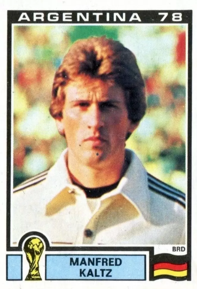 Argentina 78 World Cup - Manfred Kaltz - West Germany