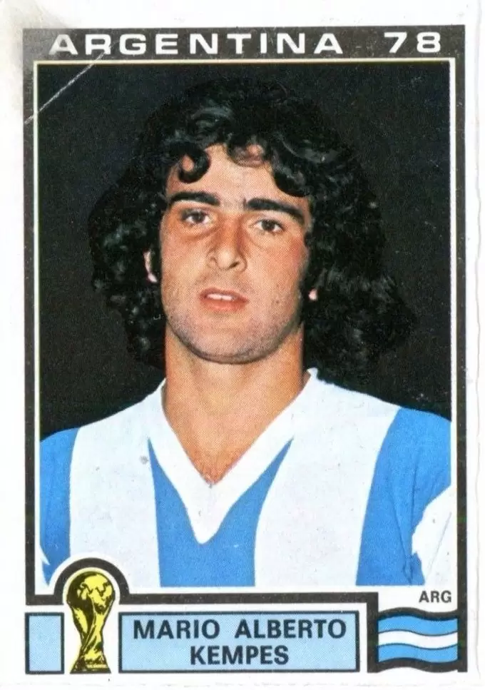Argentina 78 World Cup - Mario Alberto Kempes - Argentina