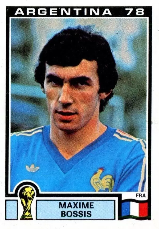Argentina 78 World Cup - Maxime Bossis - France