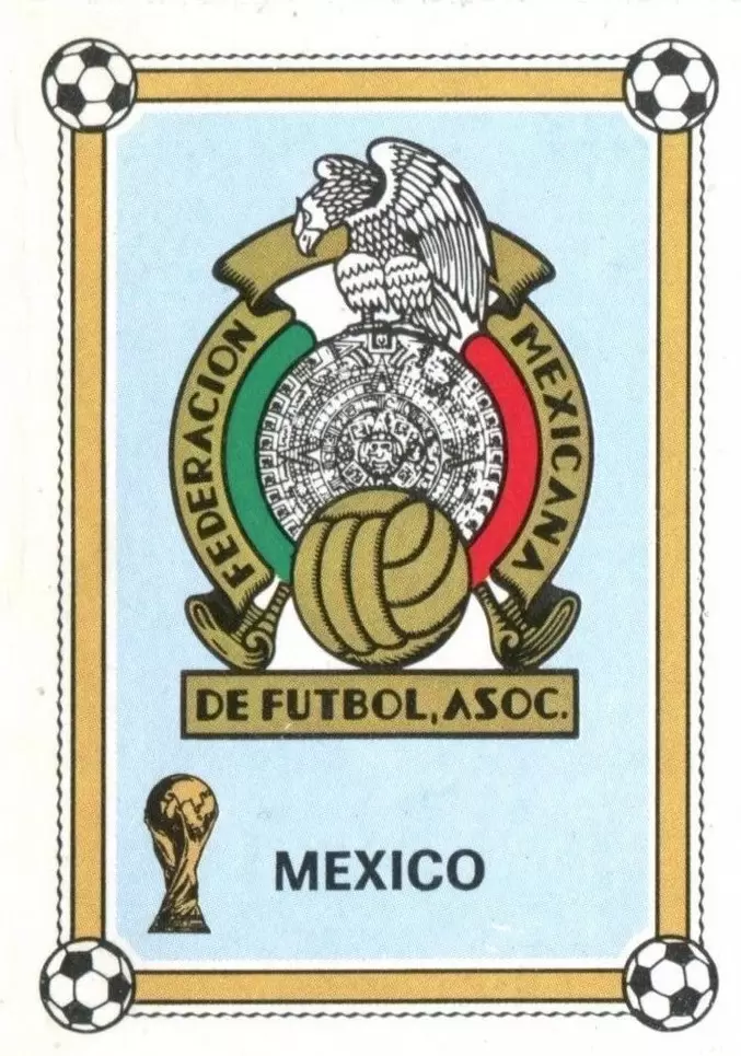 Argentina 78 World Cup - Mexico Federation - Mexico
