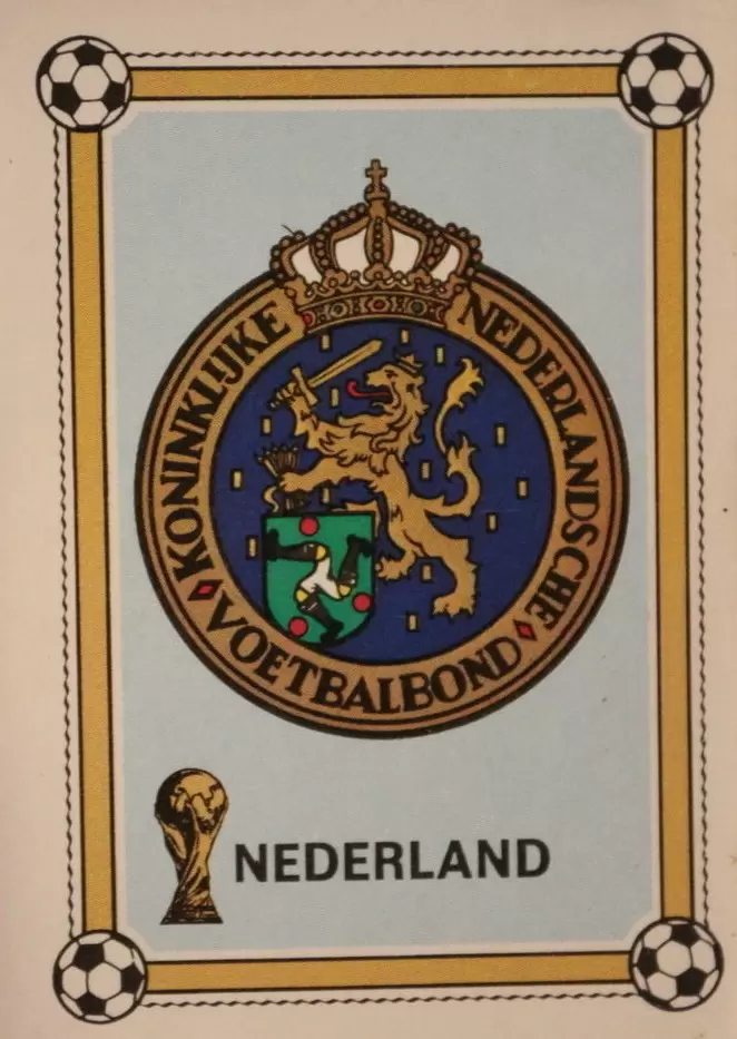 Argentina 78 World Cup - Netherlands Federation - Netherlands