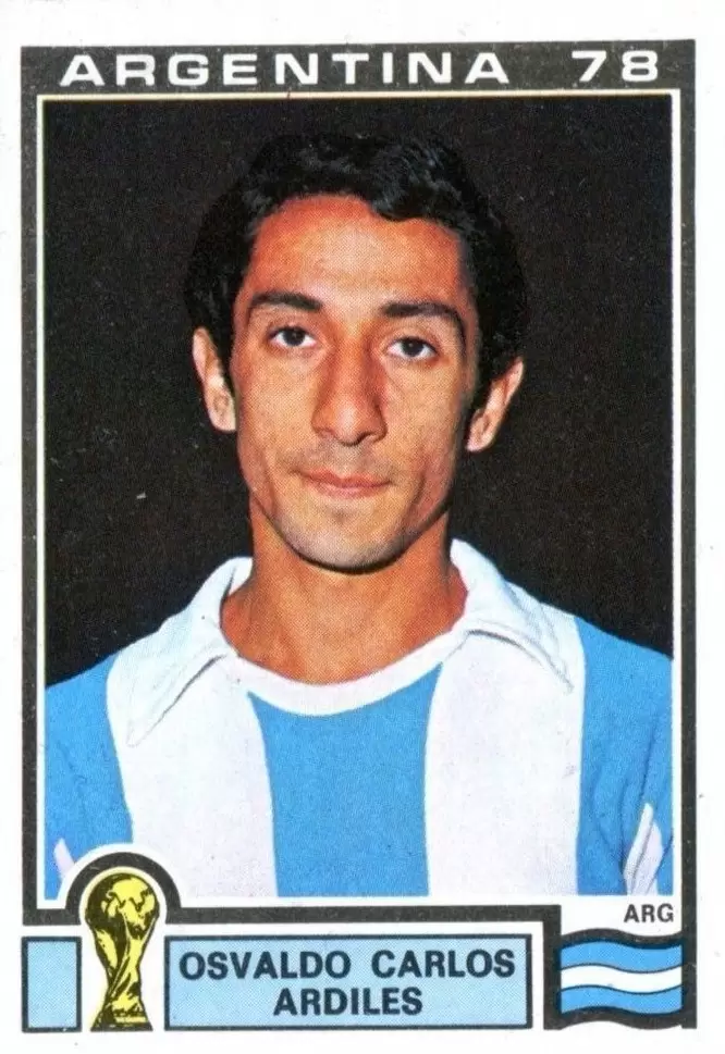 Argentina 78 World Cup - Osvaldo Carlos Ardiles - Argentina