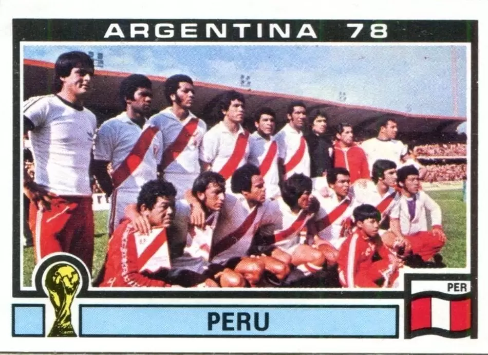 Argentina 78 World Cup - Peru Team - Peru