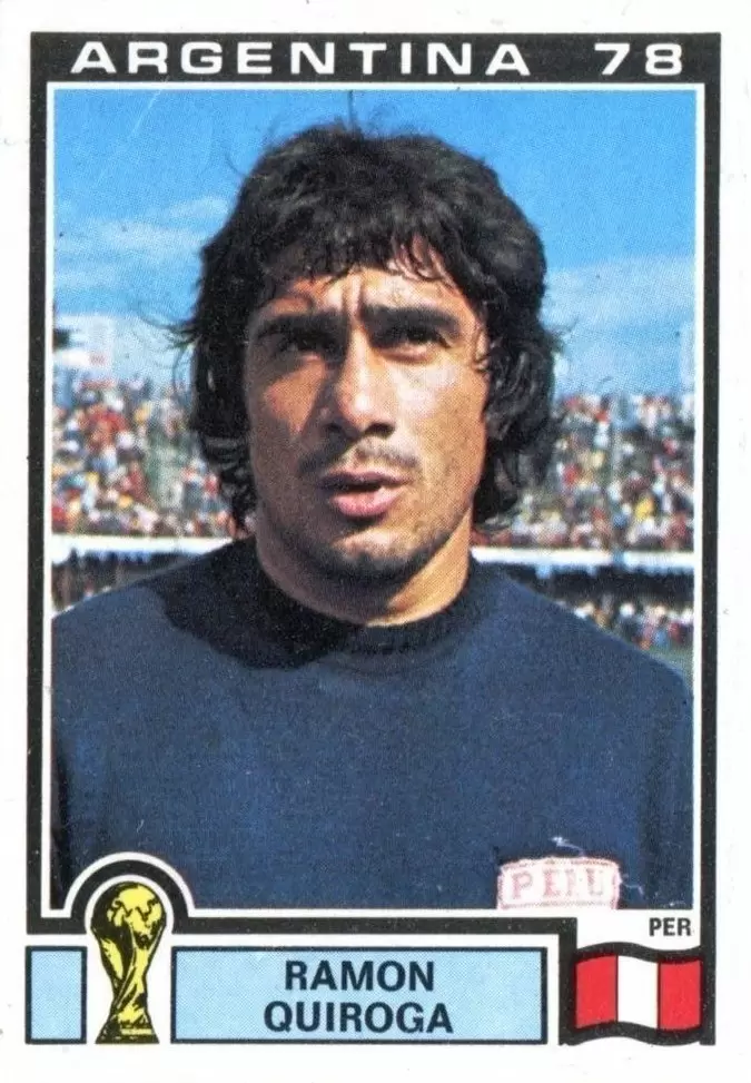 Argentina 78 World Cup - Ramon Quiroga - Peru