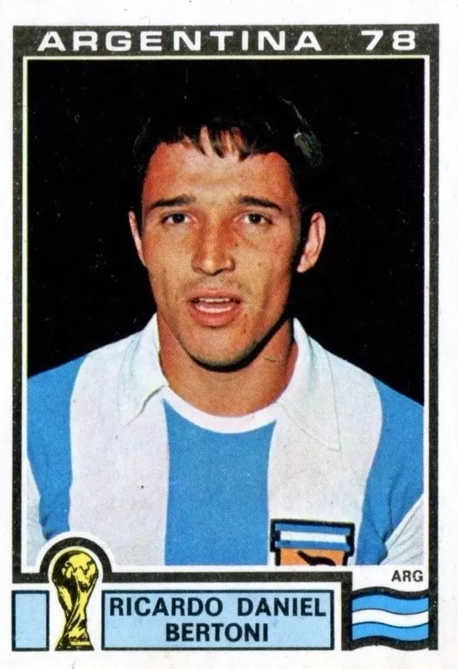 Argentina 78 World Cup - Ricardo Daniel Bertoni - Argentina