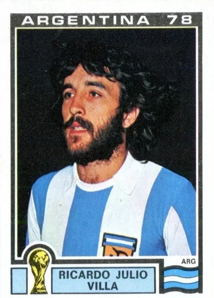 Argentina 78 World Cup - Ricardo Julio Villa - Argentina