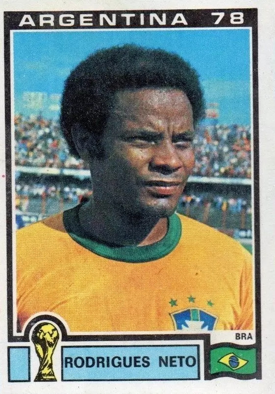 Argentina 78 World Cup - Rodrigues Neto - Brasil