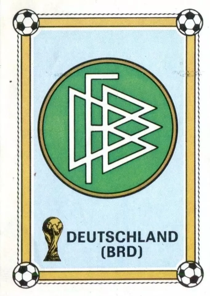 Argentina 78 World Cup - West Germany Federation - West Germany