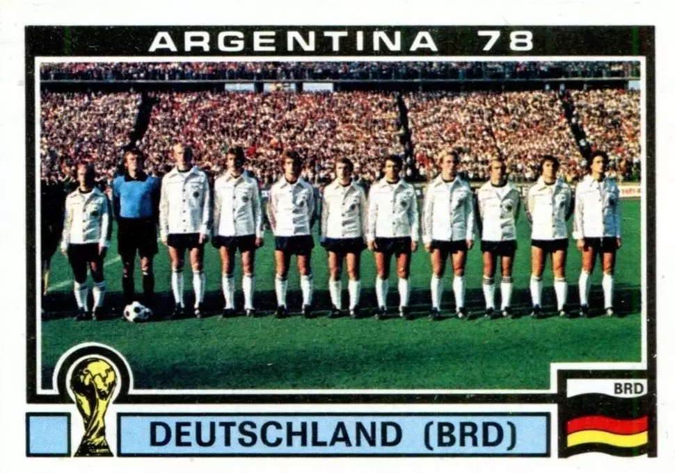 Argentina 78 World Cup - West Germany Team - West Germany