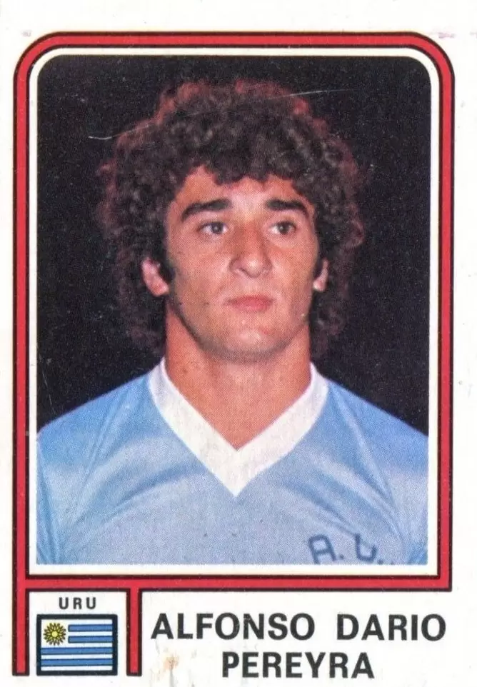 Argentina 78 World Cup - Alfonso Dario Pereyra - Uruguay
