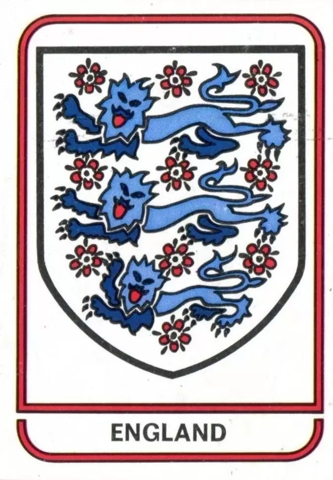 Argentina 78 World Cup - England Federation - England