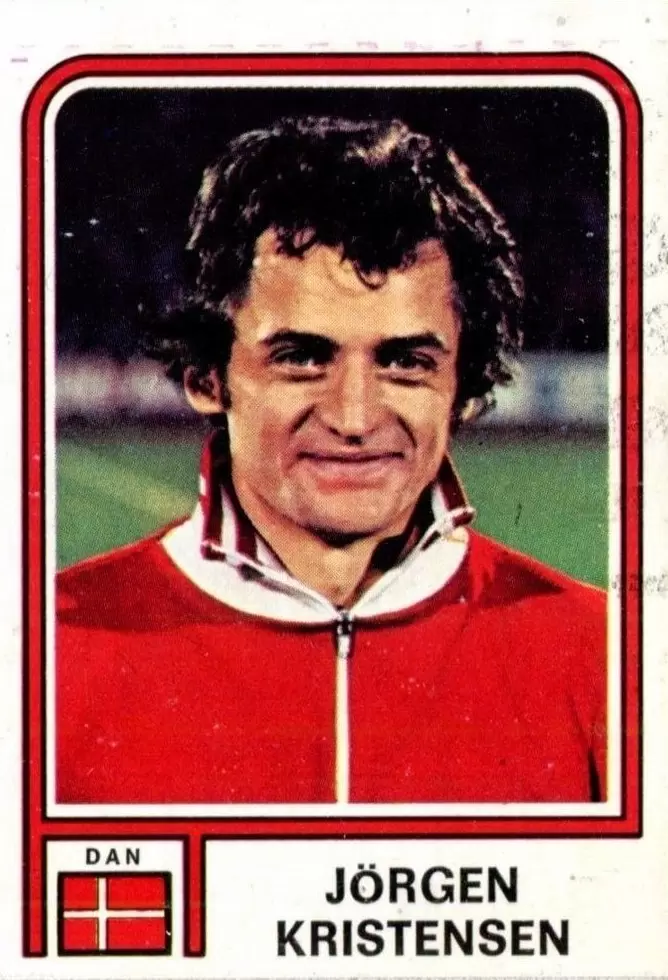Argentina 78 World Cup - Jorgen Kristensen - Denmark