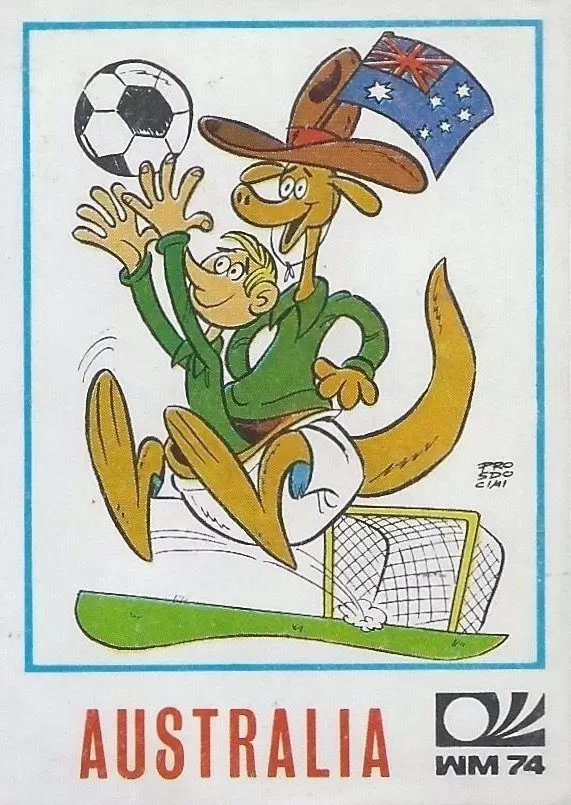München 74 World Cup - Australia Mascotte - Australia