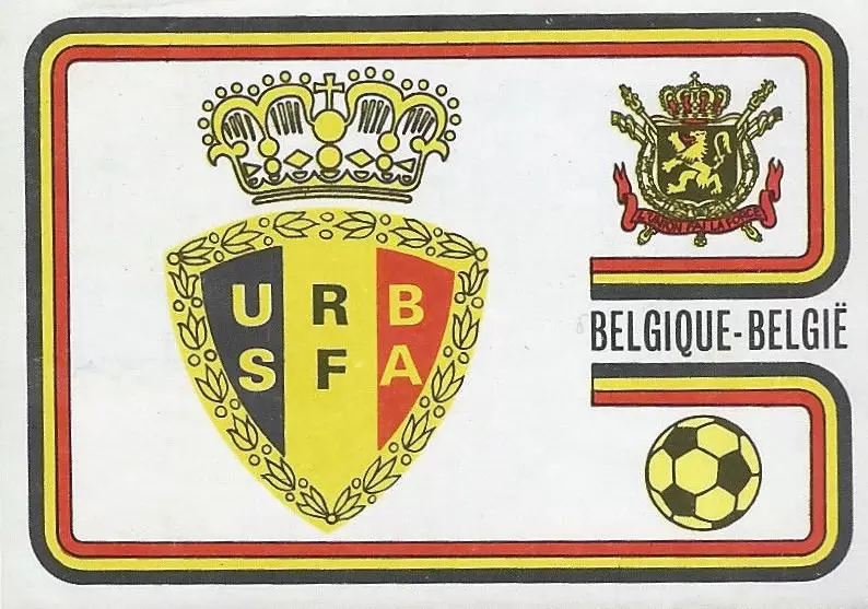 München 74 World Cup - Belgium Badge - Belgium