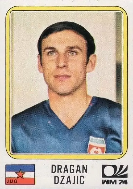 München 74 World Cup - Dragan Dzjic - Yugoslavia