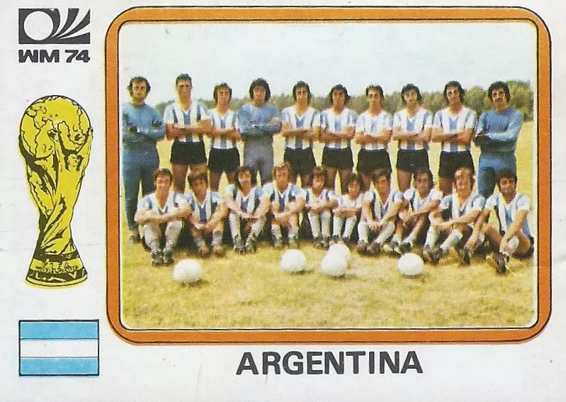 München 74 World Cup - Team Argentina - Argentina