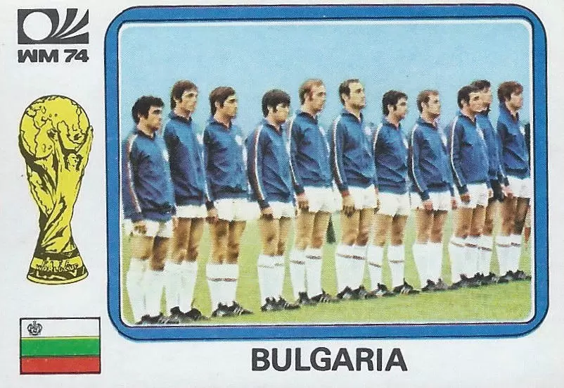 München 74 World Cup - Team Bulgaria - Bulgaria